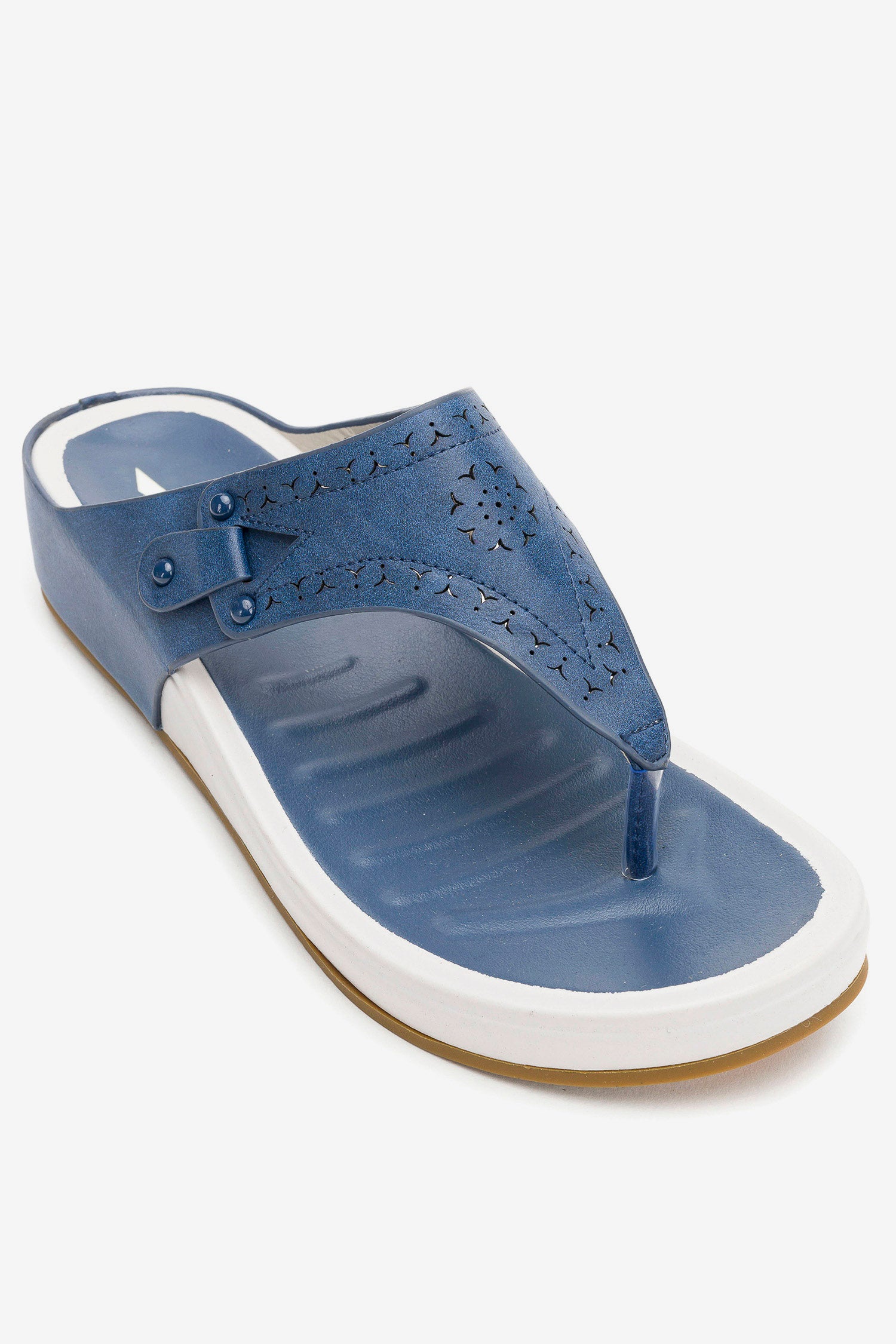 Sandalia Mujer Azul Leda Thunder Blue Thunder Blue